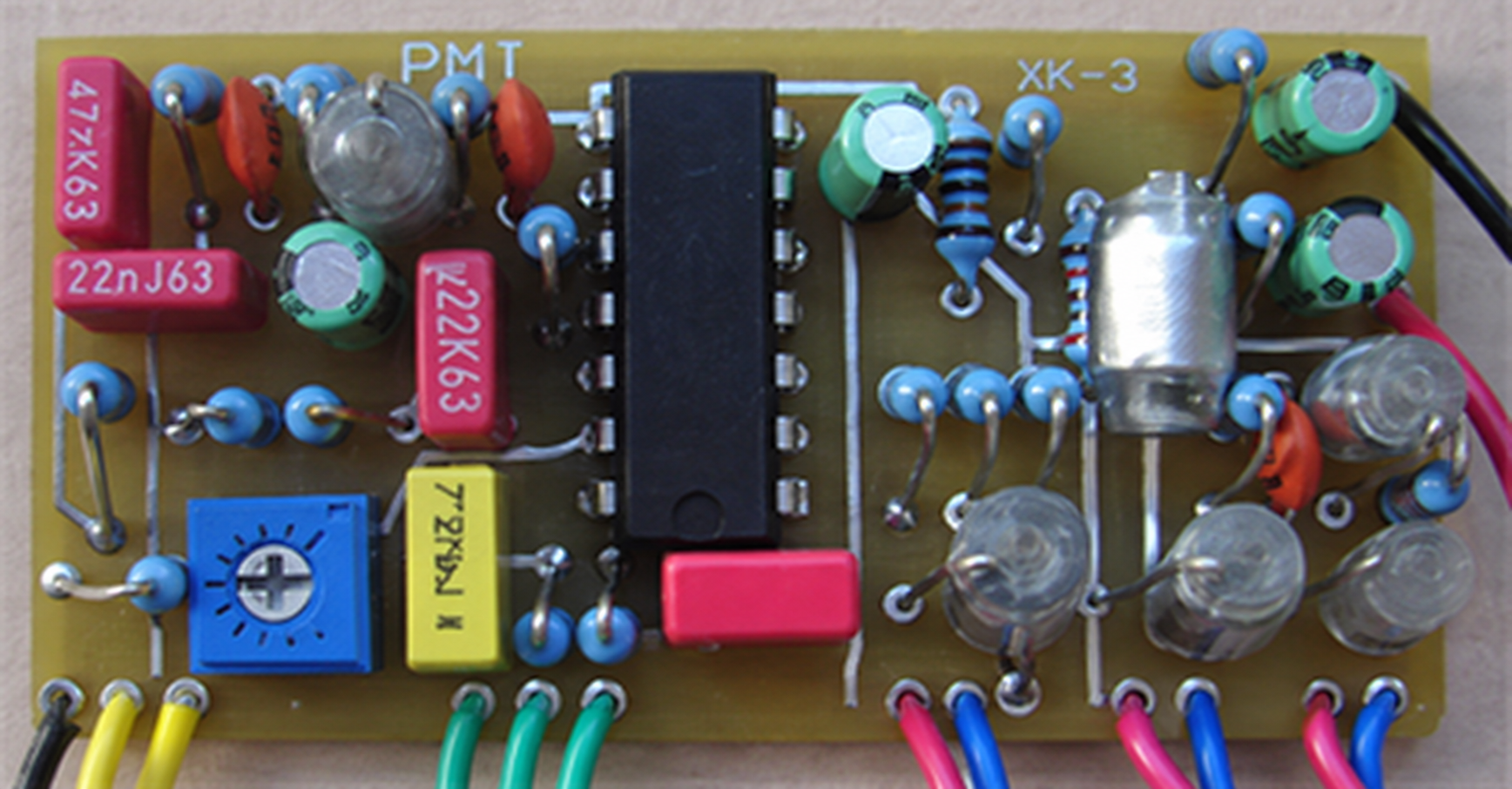 Petrounov XK-3 Variant A bass preamp